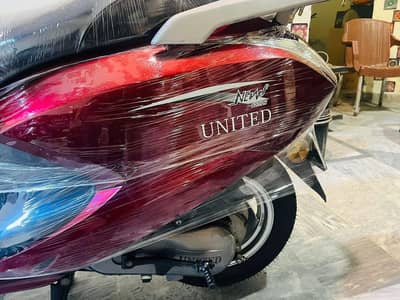 united 2021 petrol used self start automatic scoty