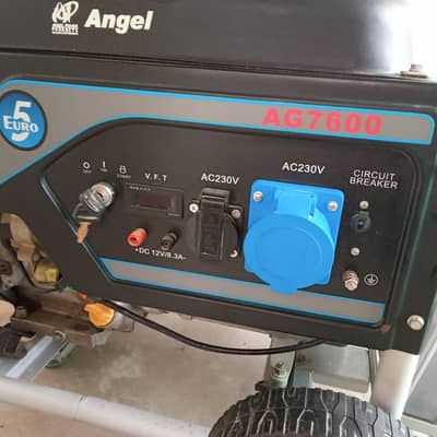 Angel AG 7600 Generator 5.2KW (6.5KVA)