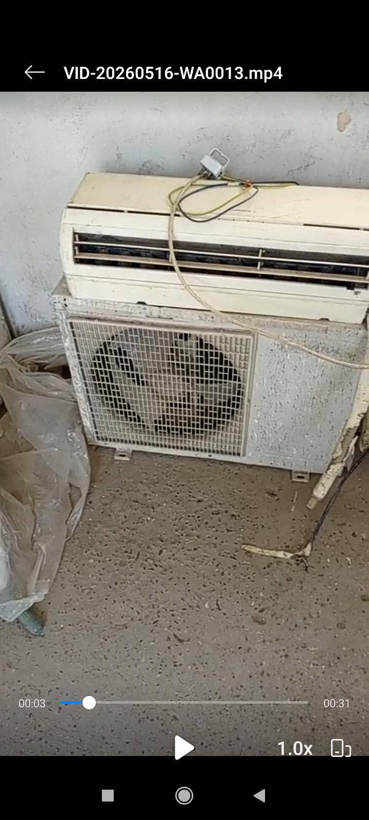 AC Split 1 ton 0