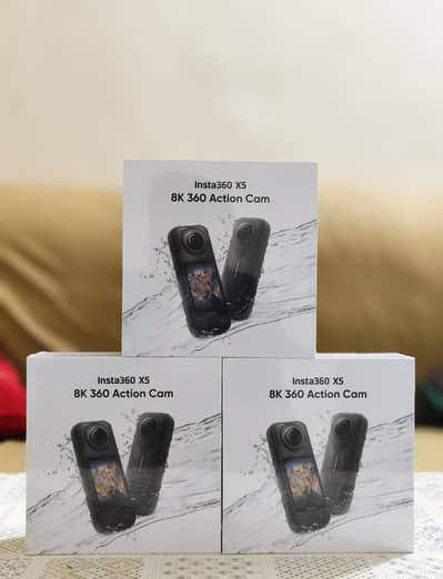 Insta 360 X5 Action Camera Brand new sealed pack (HnB digital)