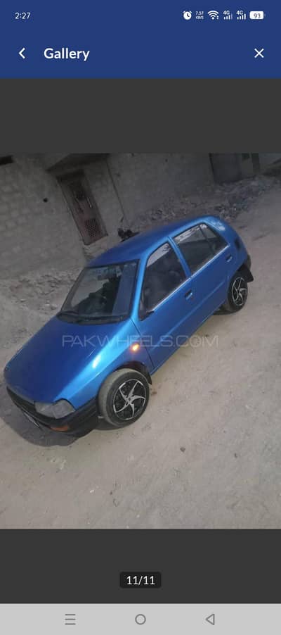 DAIHATSU CHARADE 1988 BLUE METALIC COLOR COMPLETE FILE