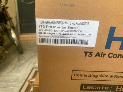 Haier inverter T3 pro 1.5 ton