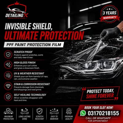 Premium car protection in karachi (PPF)