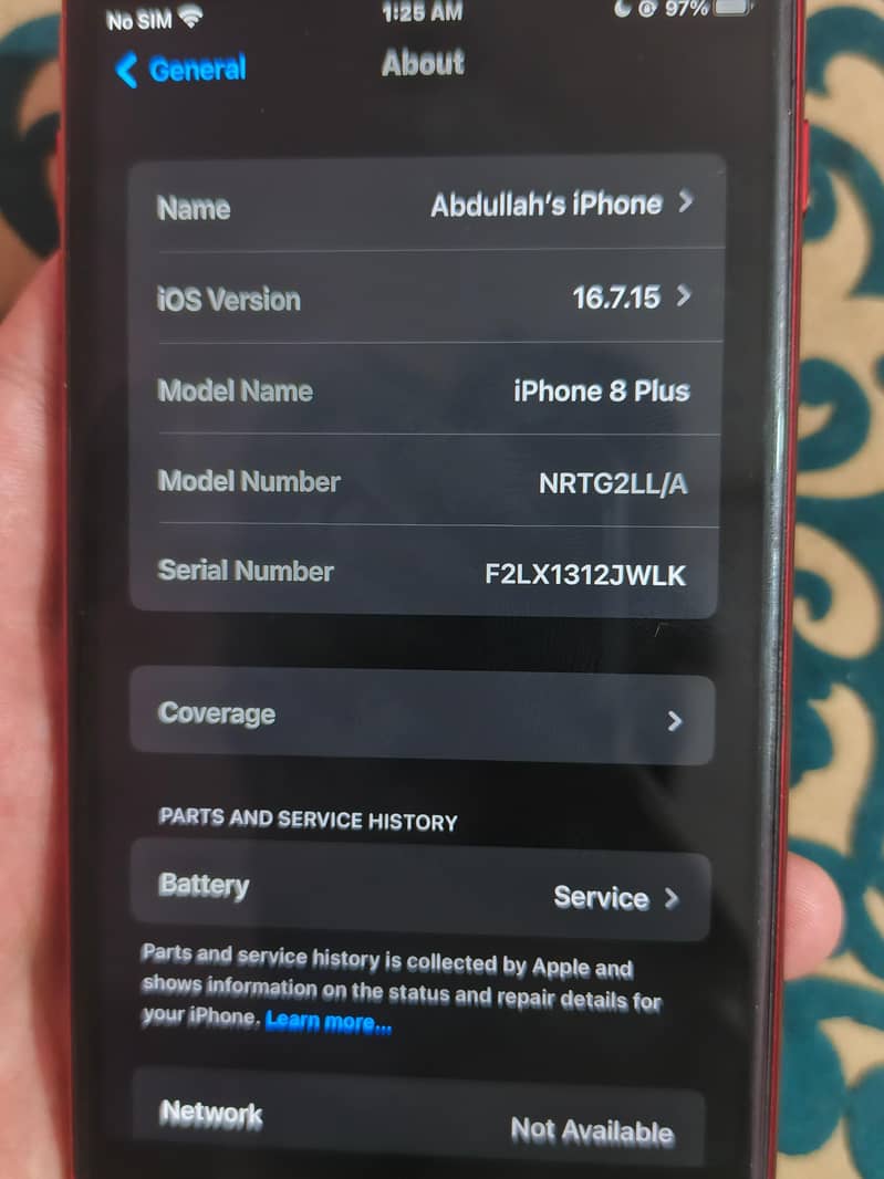 Iphone 8+ used 1
