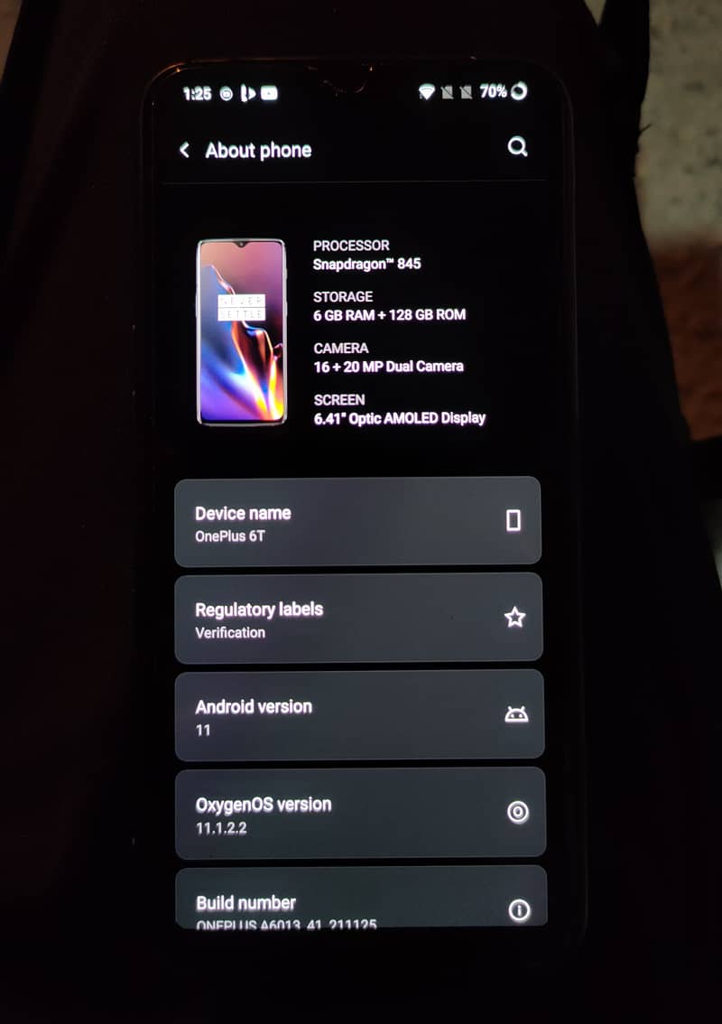 One Plus 6T 1