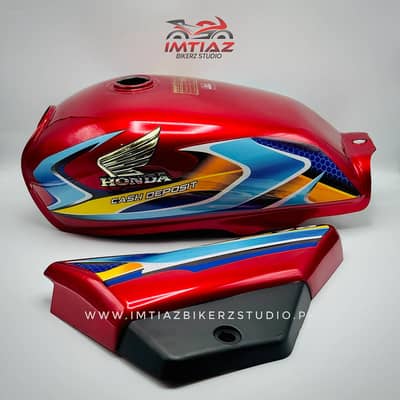CD70 |2026 Red Fueltank Set | A Plus High Quality | Customized Outfit