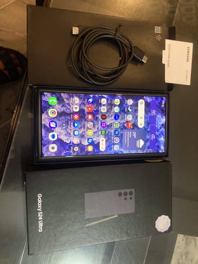 Samsung Galaxy S24 Ultra 12/512 (Official PTA Approved) with Box