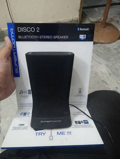 SuperTooth DISCO 2 — portable Bluetooth speaker
