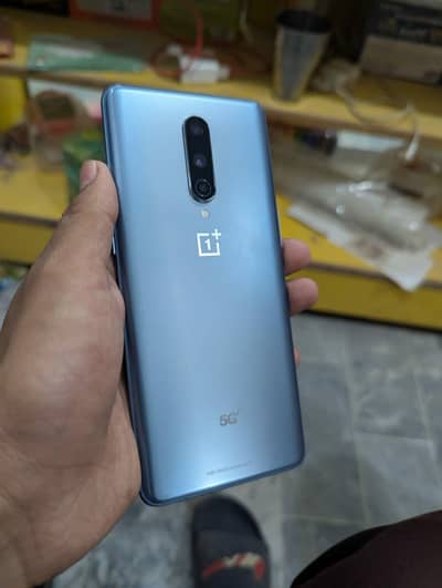 OnePlus 8 With original warp Charger and box