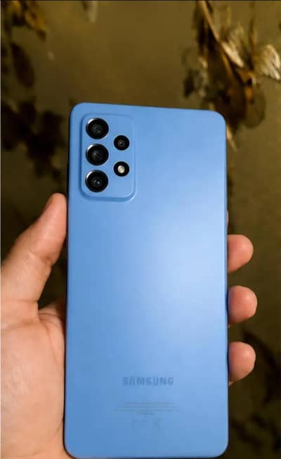Samsung a72 blue color  8/128 gb totally ganuan