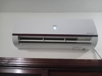 haier dc inverter two season used