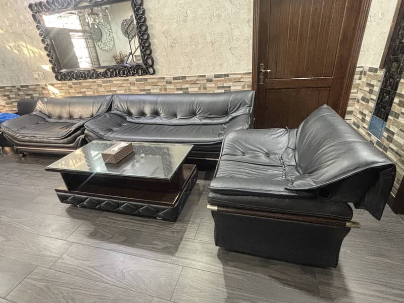 Sofa set with table 4