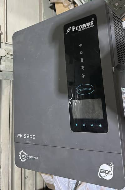 Fronus 8.5kW solar inverter( on grid)