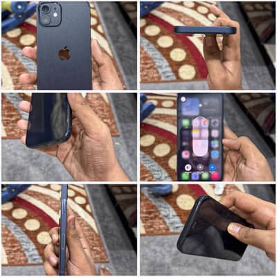 IPHONE 12 BLUE COLOR UNLOCK SIM // 64 GB // 79 HEALTH