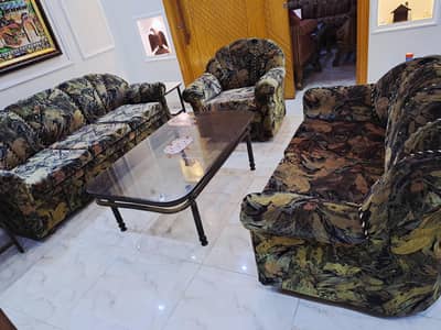 6-Seater Sofa Set with MoltyFoam & Imported Velvet