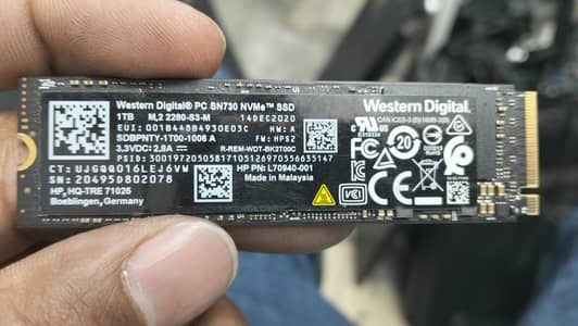 NVME card /SSD 1Tb