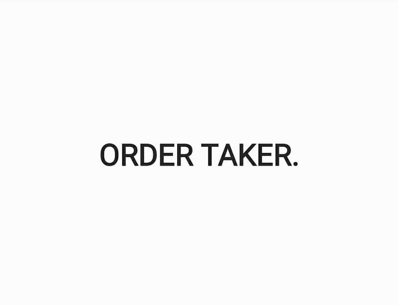 Order taker 0