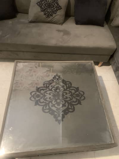 L shaped sofa