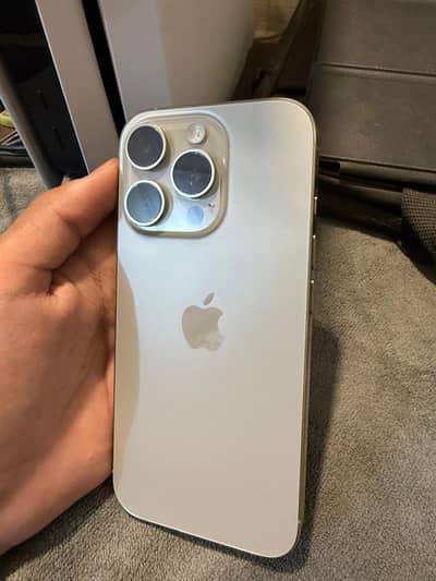 Iphone 16 Pro Natural Titanium official PTA Approved Physcial+esim