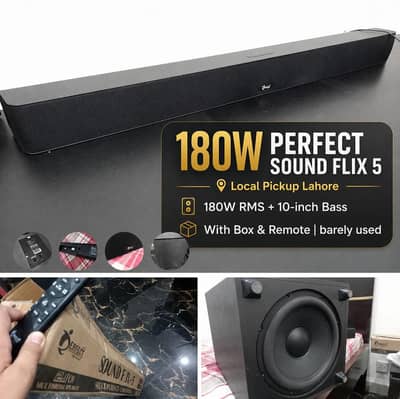 180W Soundbar + 10-inch Bass