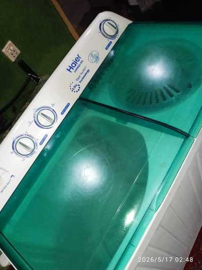 Haier washing machine twin tub model number HWM -75AS