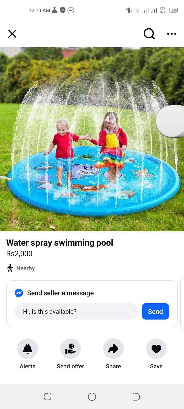splash pad sprinkler 0
