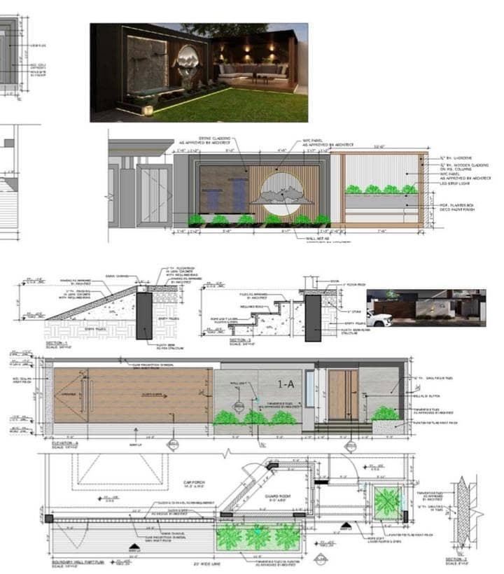 Architectural & interior draftsman 4