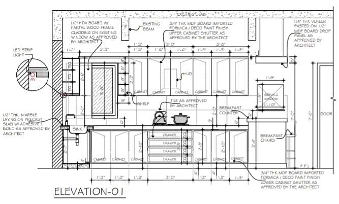 Architectural & interior draftsman 7
