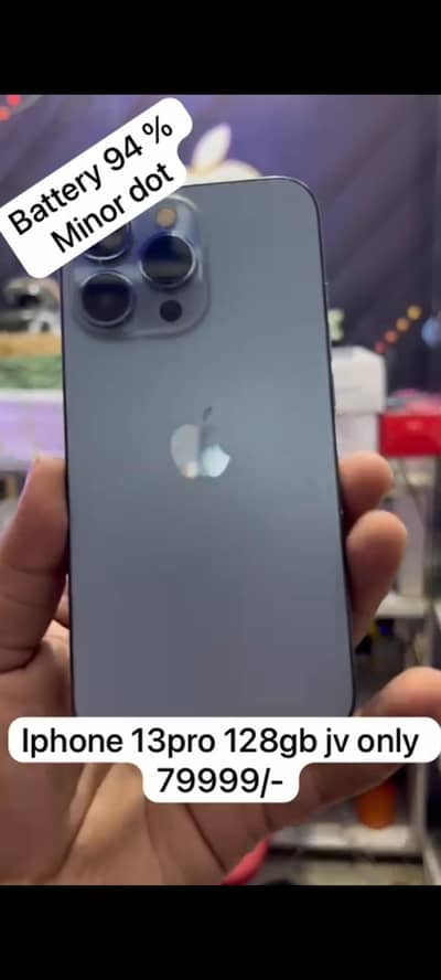 iPhone 13pro 128gb jv