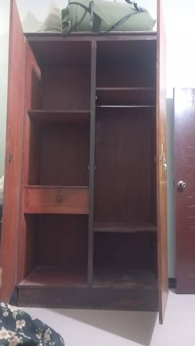 wooden almari