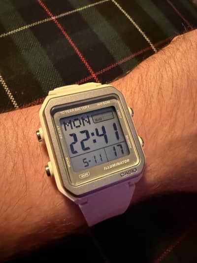 Casio W 221-H in White Color for Sale