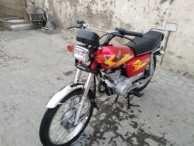 Honda CG125 2021 isb num