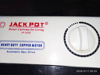 jackpot washing machine twin tub model number