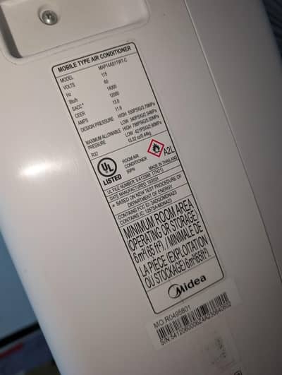 Ac for sale 1.2 ton