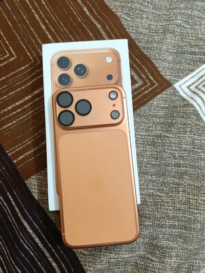 Apple iPhone 17 Pro Max Orange 256 gb (10 by 10 condition with box)