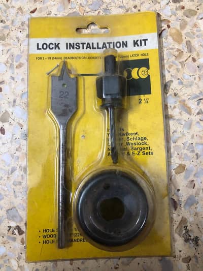 door lock drilling machine tools  set
