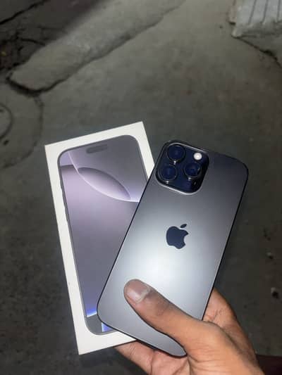 16 Pro Max factory Unlock 256Gb