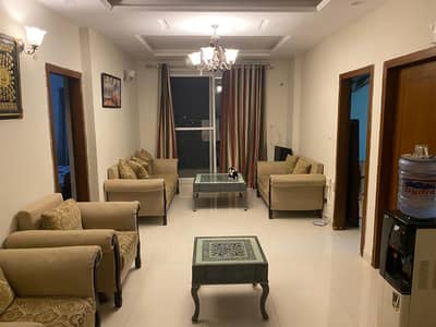 Two bedrooms apartment luxury furnished available for rent location E-11 Islamabad