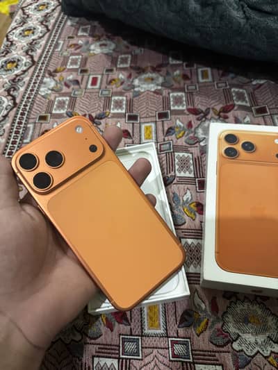 17pro max |physical e sim| full sim time available|100 health