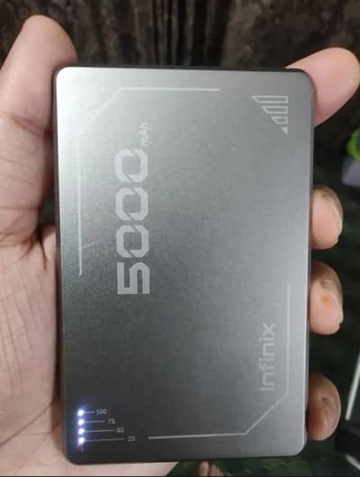 5000mAh Infinix MagSafe Power Bank Fast Charging Type C