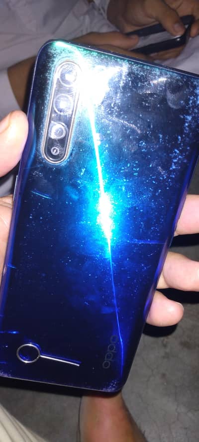 oppo reno 3 rim 8romm 128 he normal condition hai