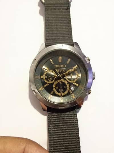 *Seiko 4T53 Chronograph 100M – Original Japan Watch