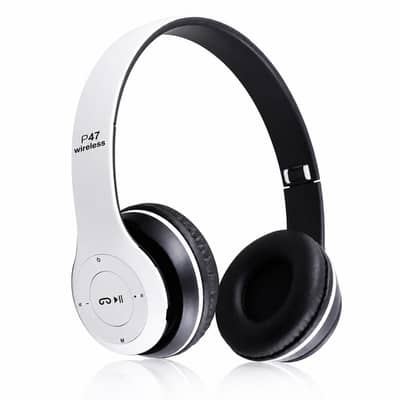 *Product Name*: P47 Wireless Headphones Black Fast Charge Battery