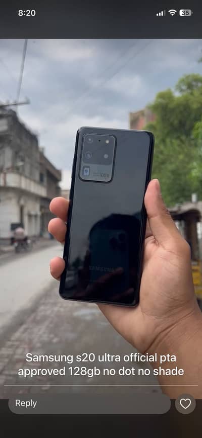 S20 Ultra offical pta approved