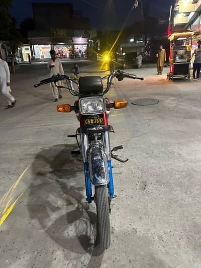 HONDA CD 70 2016 MODEL GOLDEN NUMBER