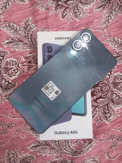 SAMSUNG A06 Mobile 6/128 Gb with Box 5 Month warranty available 10/10