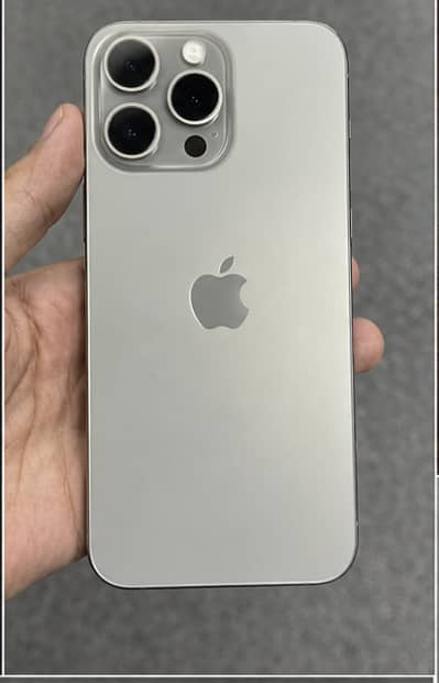 iPhone 15 Pro Max Non PTA – Natural Titanium