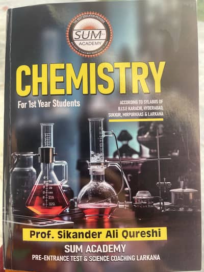 Sum academy 11 chemistry book