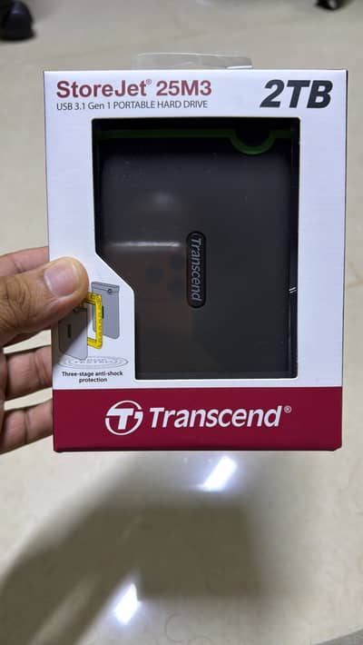 Transend box pack 2tb hdd