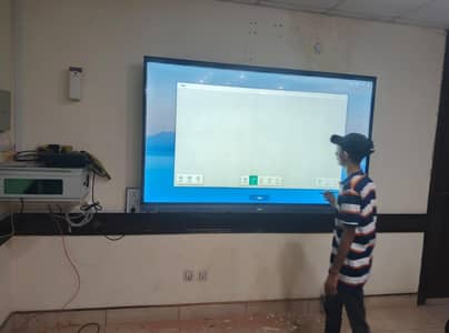 digital standees. . . inquiry machine. toiuch intrective white board . .